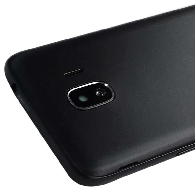For Galaxy J2 Pro (2018), J2 (2018), J250F/DS Back Cover + Middle Frame Bezel Plate (Black)