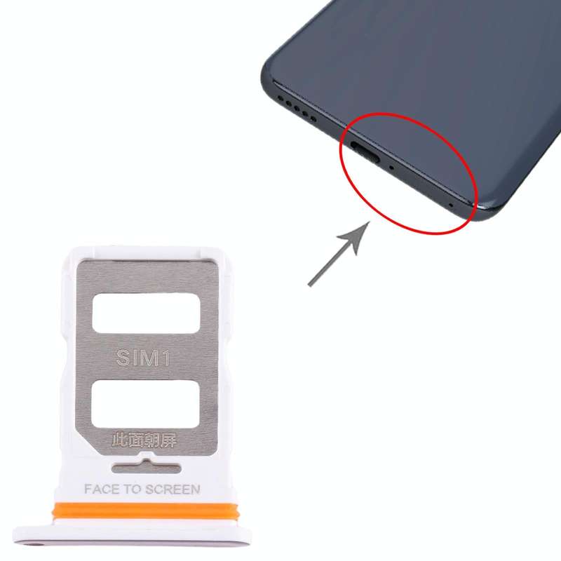 For Xiaomi 13 Lite SIM Card Tray + SIM Card Tray (Pink)
