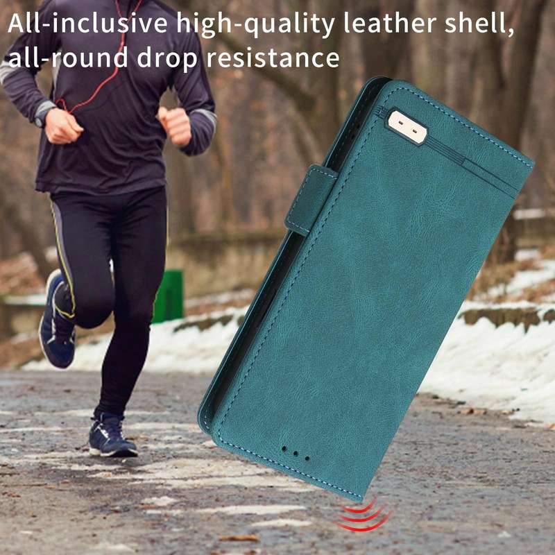 For Samsung Galaxy A33 5G Magnetic Clasp Leather Phone Case(Green)