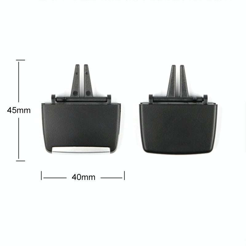 Car Front Air Conditioning Exhaust Switch Paddle Air Conditioning Leaf Clip for BMW X5 / X6, Left...