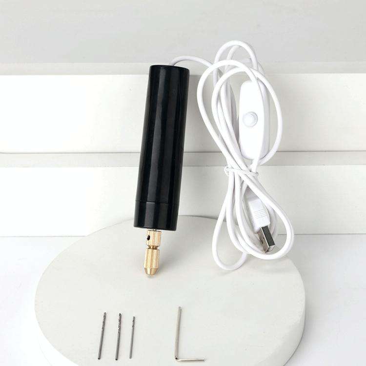 Household Mini Electric Drilling Handheld Jade Polishing Engraving Tool Electric Grinder(Electric...