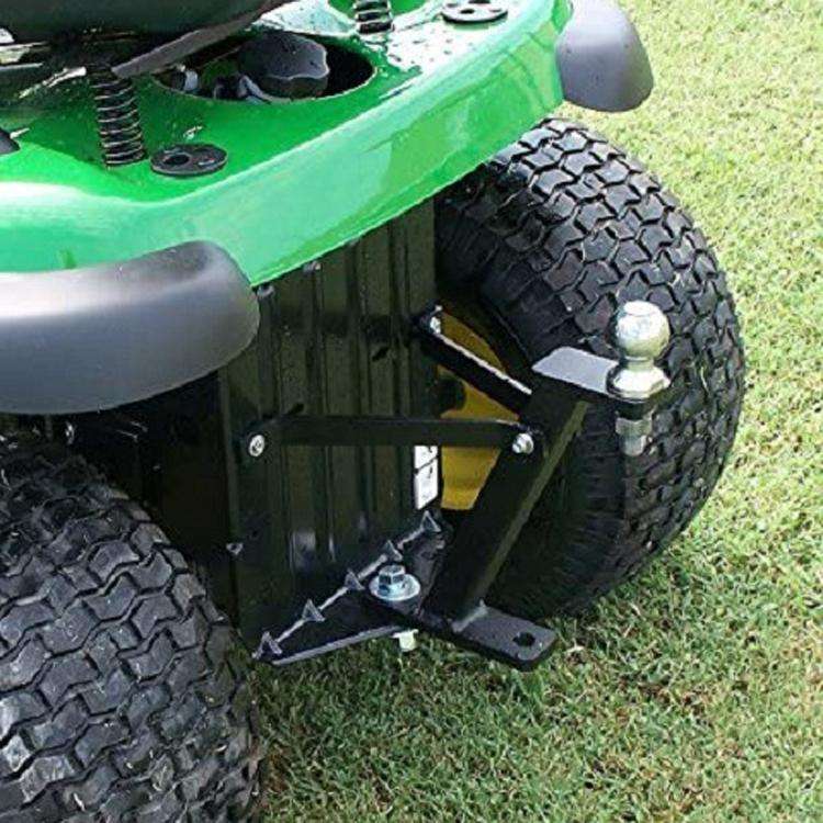 Lawn Mower Traction Adapter Trailer Hook Trailer Connector(Black)