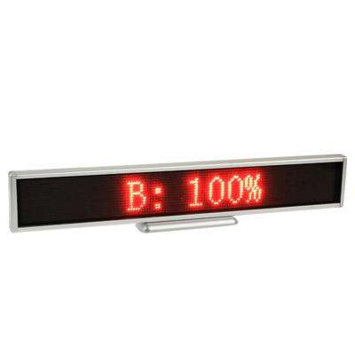 Programmable LED Moving Scrolling Message Display Sign Indoor Board, Display Resolution: 128 x 16...