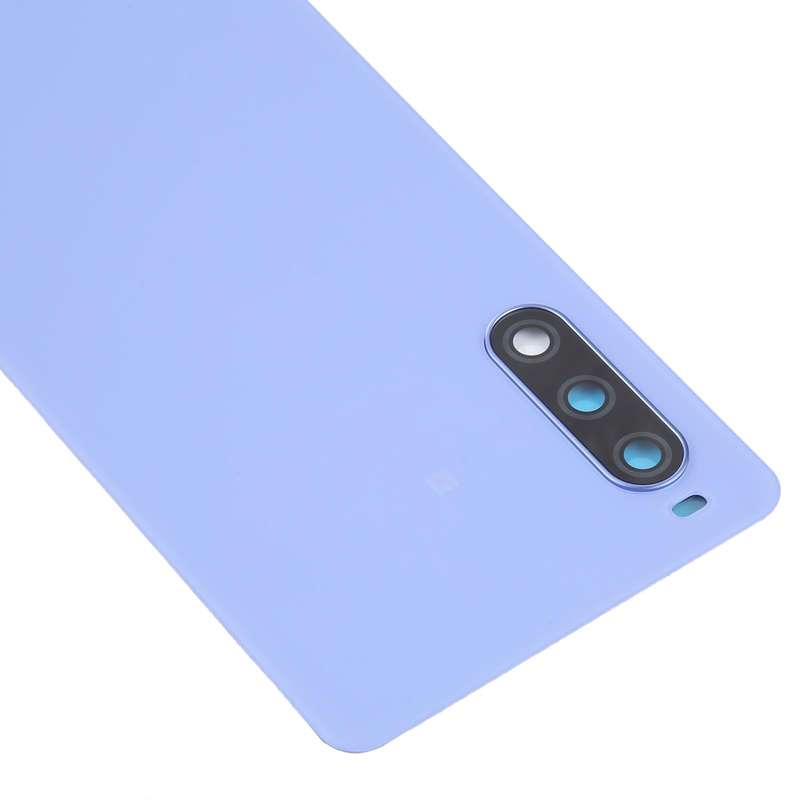 For Sony Xperia 10 IV Original Battery Back Cover(Purple)