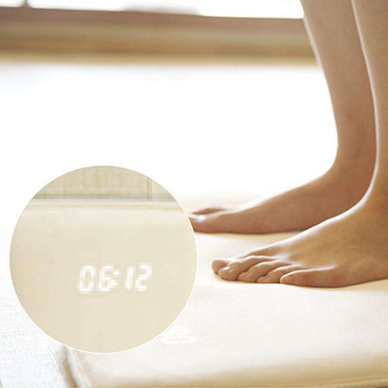 Pressure Sensitive Alarm Clock Carpet Electronic Digital Clock Bedroom Anti-Slip Wear-Resisting S...