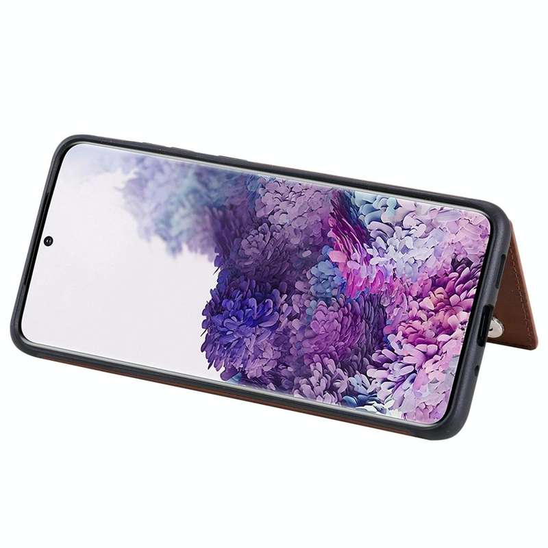 For Galaxy S20 Plus Calf Texture Horizontal Flip Leather Case with Holder & Card Slots & Frame(Co...