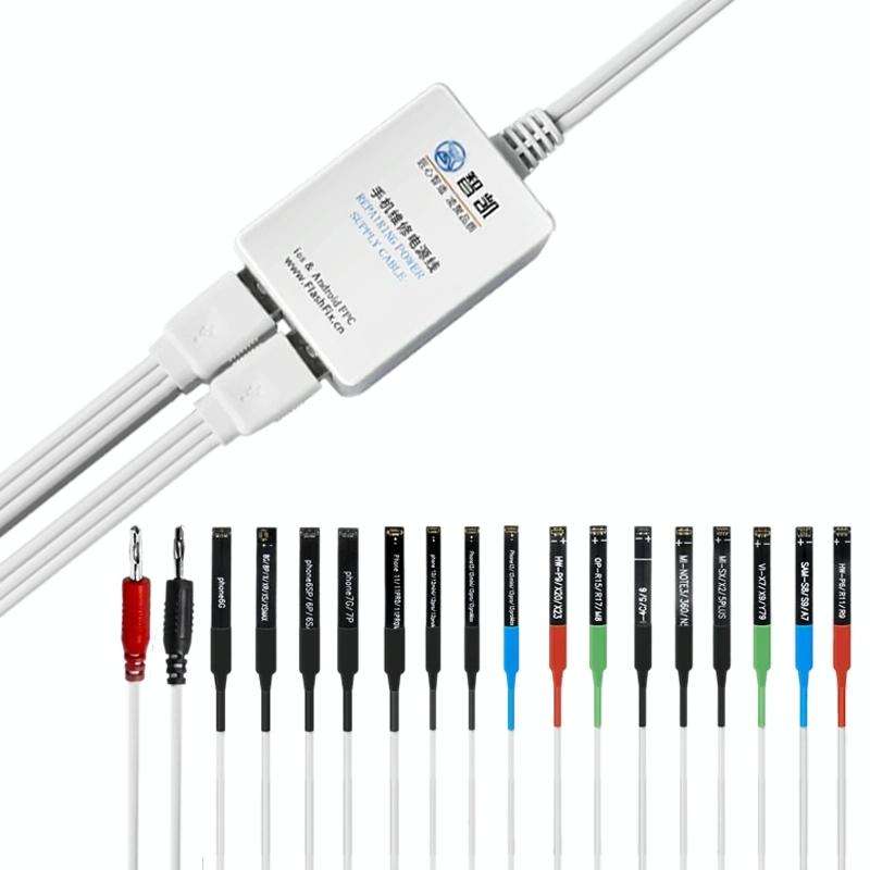 Zhikai iOS Power Supply Test Cable for iPhone 6~14 Pro Max Series