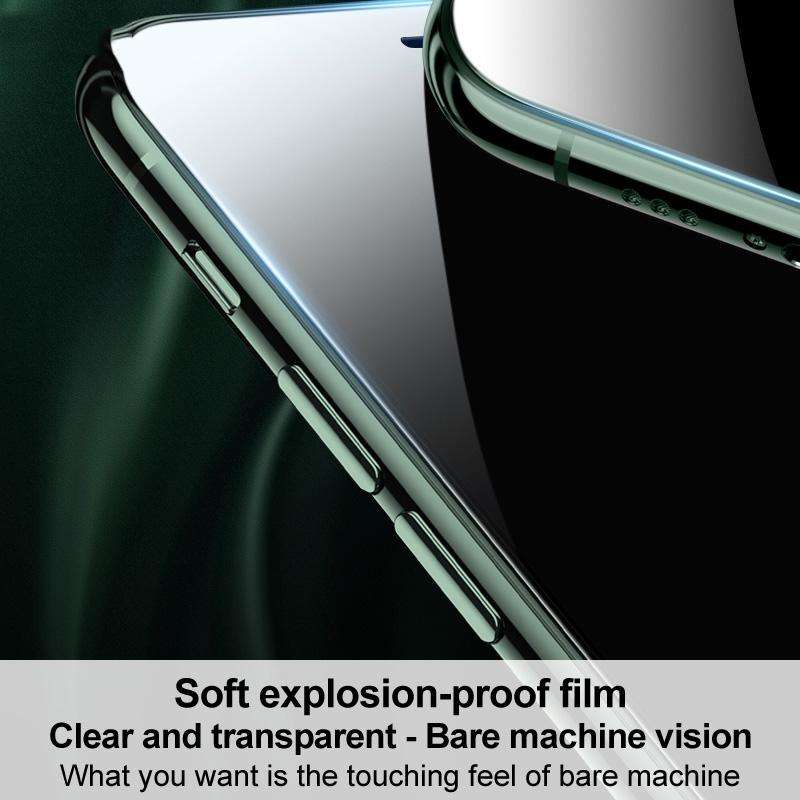 For Huawei P50 Pro 2 PCS IMAK 0.15mm Curved Full Screen Protector Hydrogel Film Back Protector