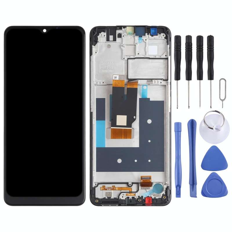 LCD Screen and Digitizer Full Assembly with Frame for Nokia 2.4 TA-1277 TA-1275 TA-1274 TA-1270(B...