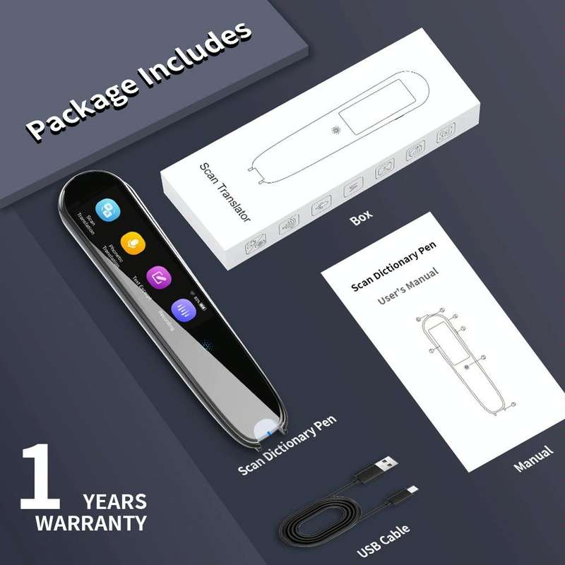 X2 International Version Multilingual Translation Pen Offline Learning Scanning Pen 112 Languages...