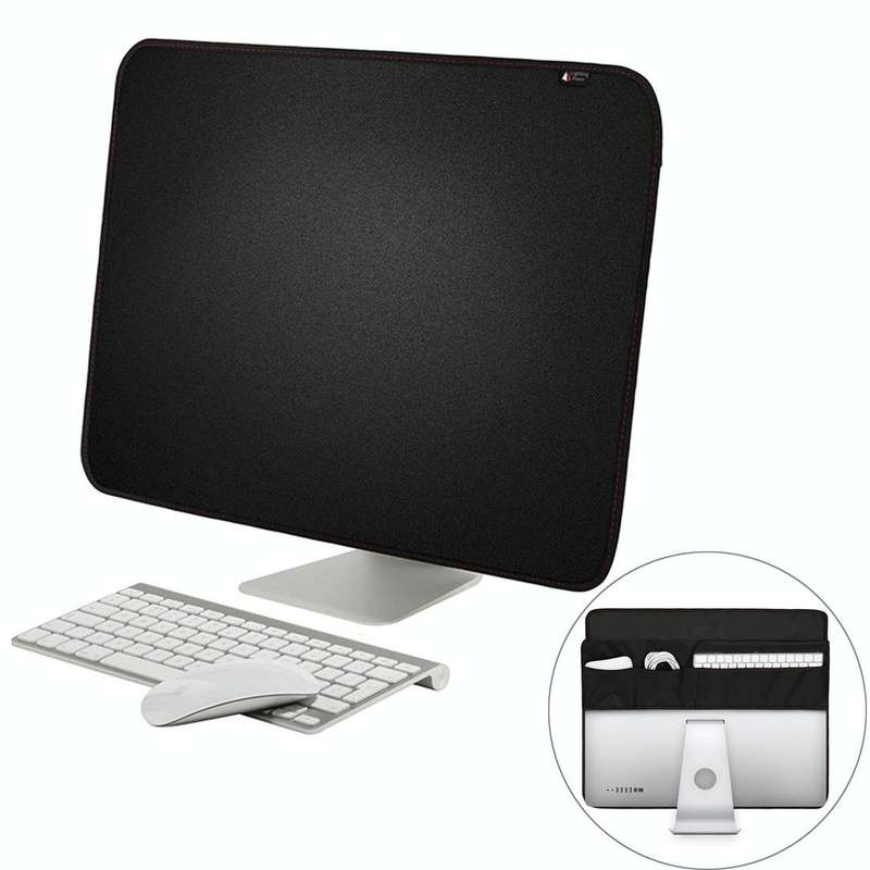 For 27 inch Apple iMac Portable Dustproof Cover Desktop Apple Computer LCD Monitor Cover with Poc...
