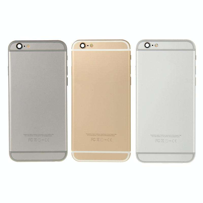 Full Housing Back Cover for iPhone 6 Plus(Silver)