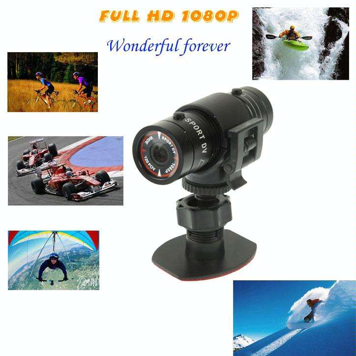 F9 Full HD 1080P Action Helmet Camera / Sports Camera / Bicycle Camera, Support TF Card, 120 Degr...