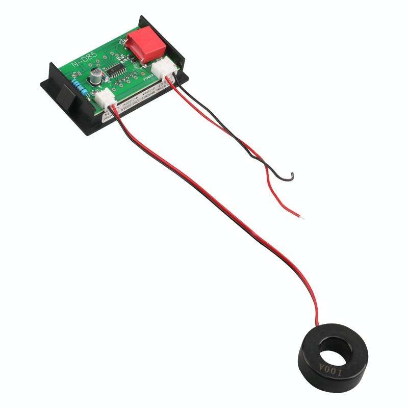SINOTIMER D85-5035A Small Single Phase AC Digital Ammeter With Transformer