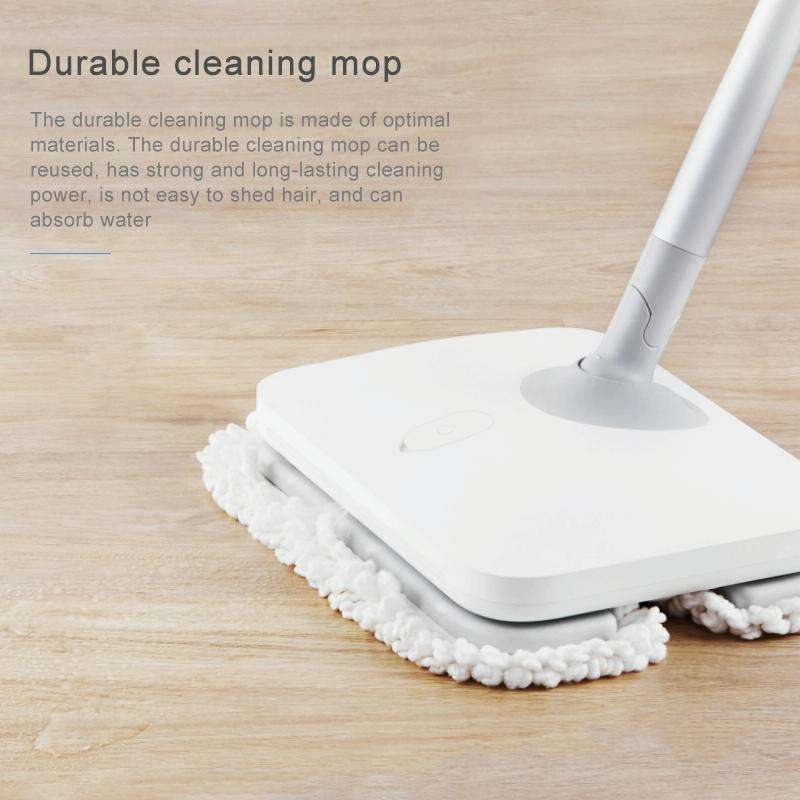 Original Xiaomi Mijia Portable Handheld Wireless Mopping Machine Wet Mop Broom Cleaning Cloths Ac...
