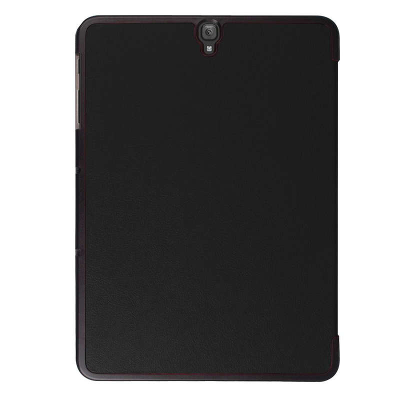For Galaxy Tab S3 9.7 inch T820 / T825 Custer Texture Horizontal Flip Leather Case with 3-folding...