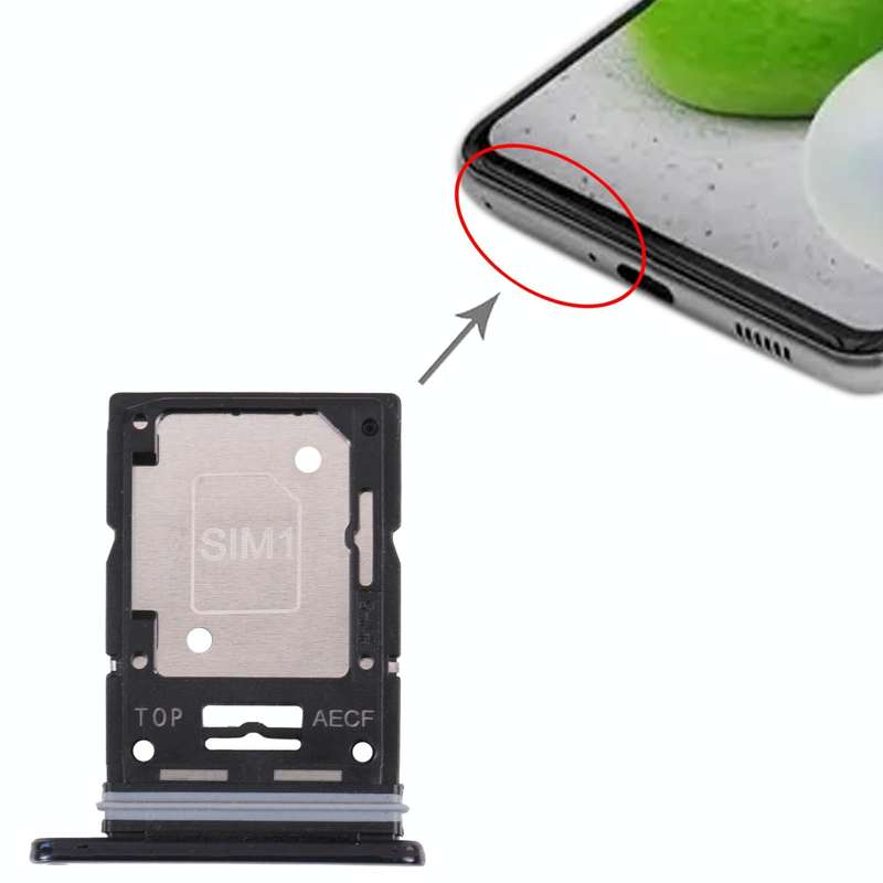 For Samsung Galaxy A53 5G SM-A536B Original SIM Card Tray + SIM Card Tray / Micro SD card tray (B...