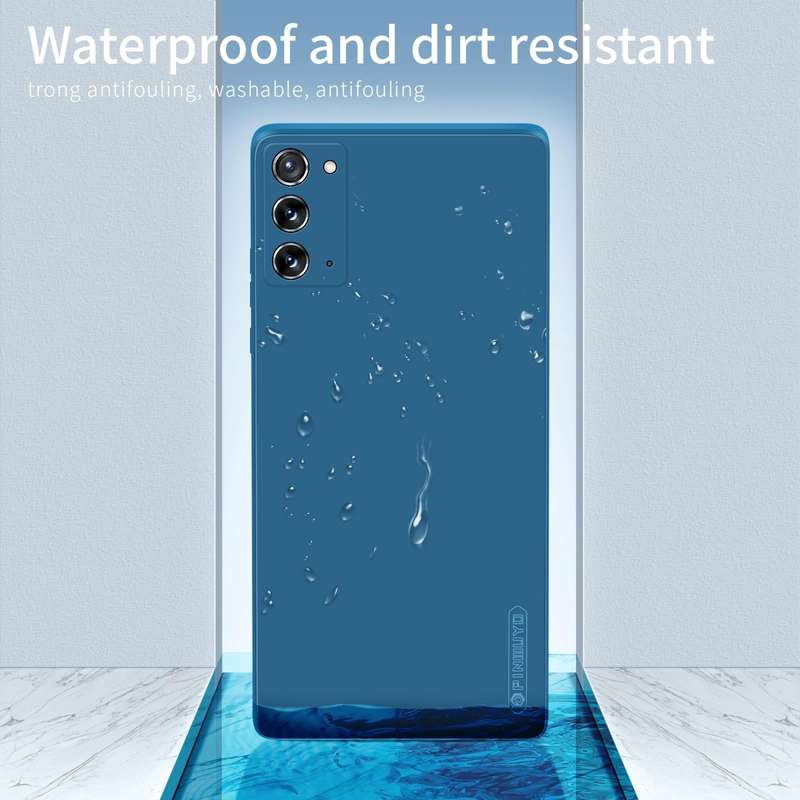 For Samsung Galaxy Note20 PINWUYO Touching Series Liquid Silicone TPU Shockproof Case(Black)