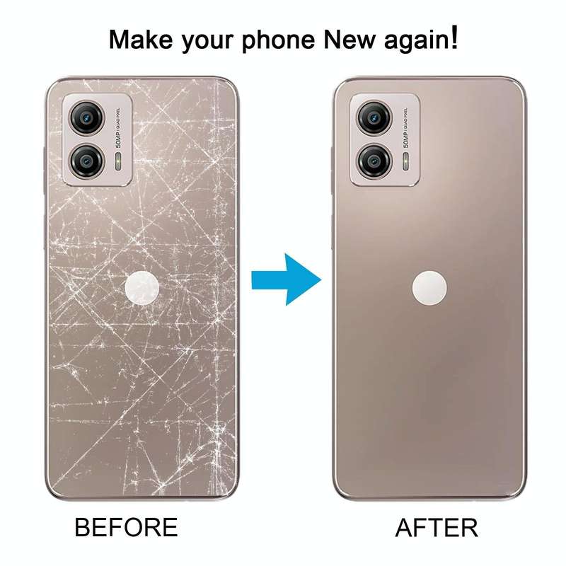 For Motorola Moto G53 Original Battery Back Cover(Black)