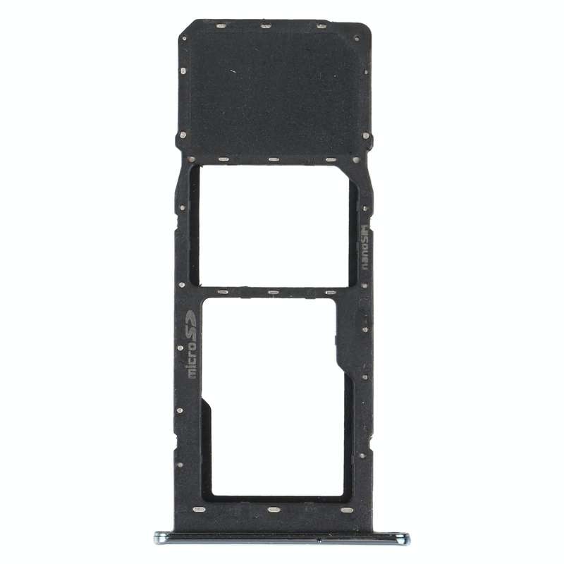 SIM Card Tray + Micro SD Card Tray for LG K61 LMQ630EAW, LM-Q630 (Blue)