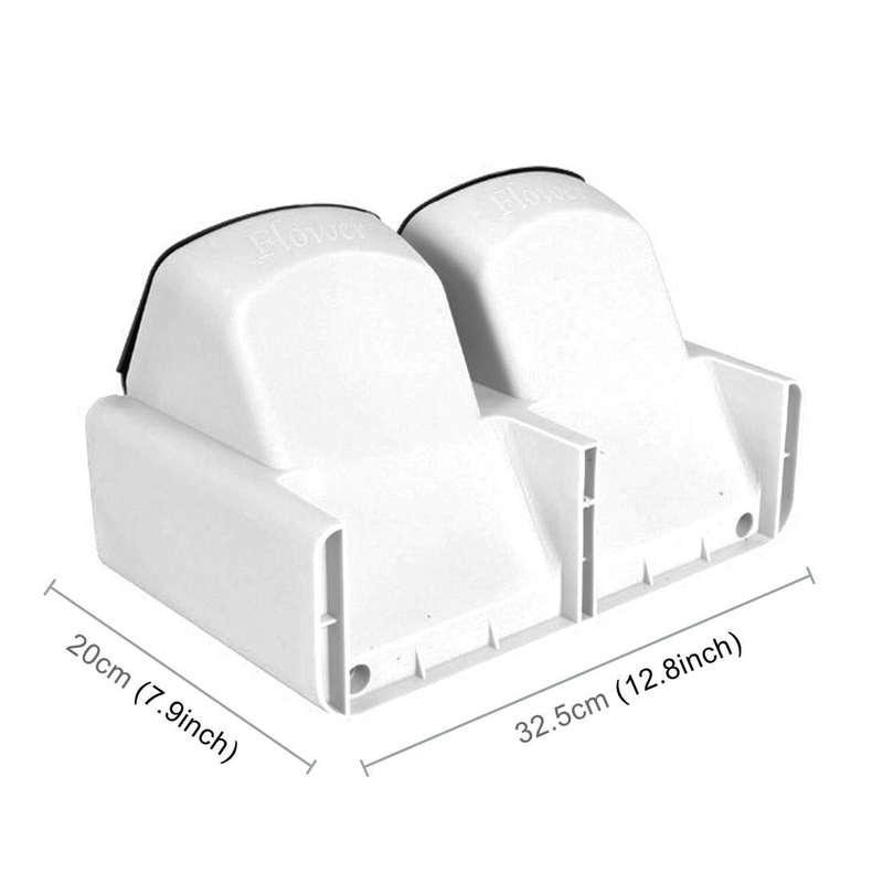 PP Planter Flower Pot Wall Hanging Garden Hanging Stackable Garden Supplies(White)