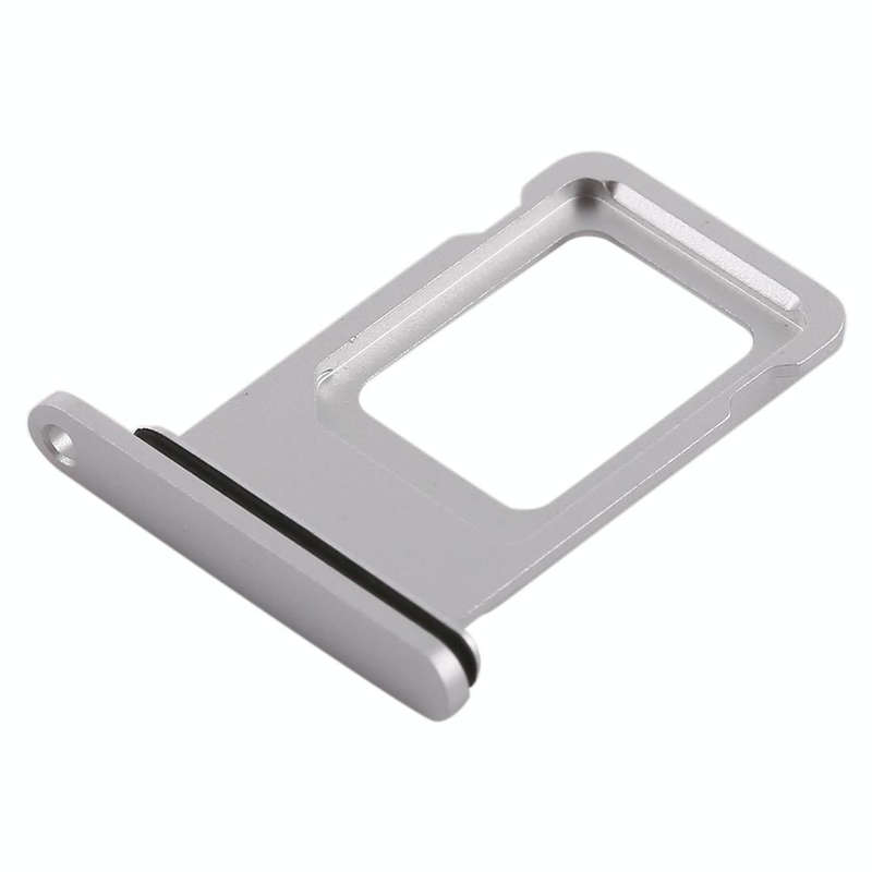 Double SIM Card Tray for iPhone XR (Double SIM Card)(White)