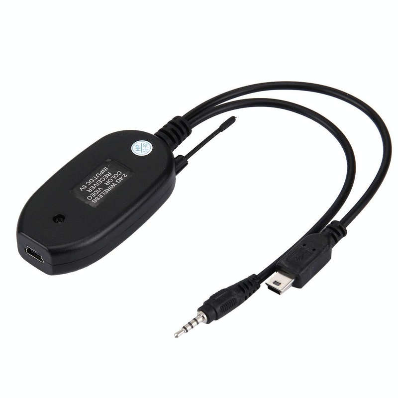 2.4G Wireless GPS Car Rear View Night Vision Reversing Backup Camera with 7 LED , Wide viewing an...