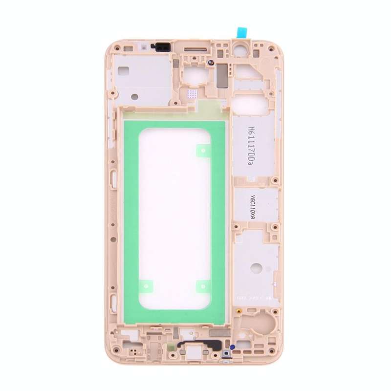 For Galaxy On7 (2016) / G6100 & J7 Prime Middle Frame Bezel (Gold)