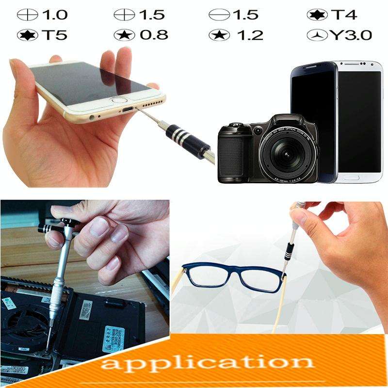 JAKEMY JM-8143 10 in 1 Multifunctional Aluminium Alloy Screwdriver Tools Kit