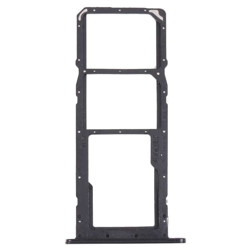 SIM Card Tray + SIM Card Tray + Micro SD Card Tray for Honor 20e (Black)