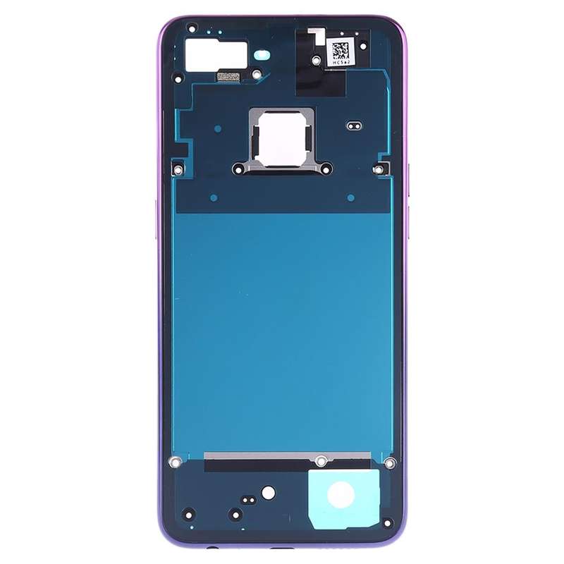 For OPPO F9 / A7X Middle Frame Bezel Plate (Twilight Purple)