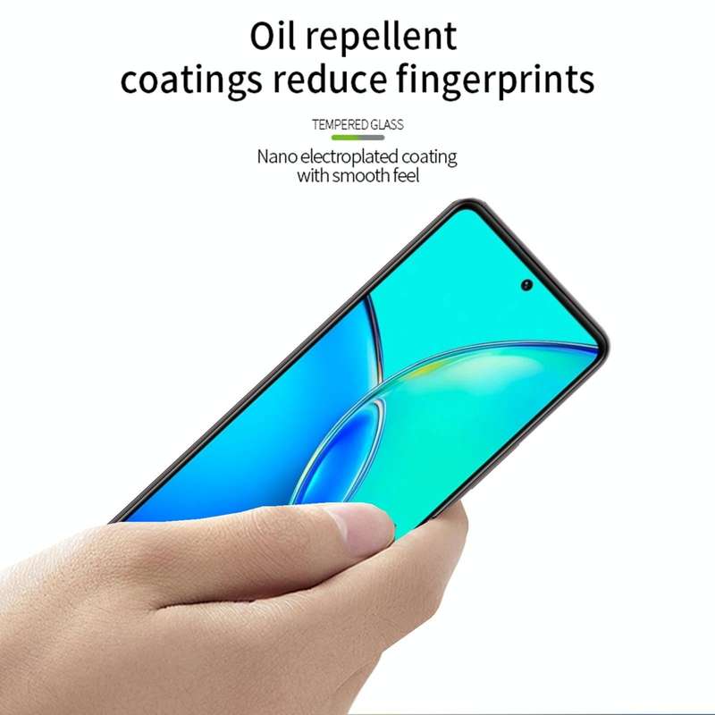 For vivo Y27s PINWUYO 9H 2.5D Full Screen Tempered Glass Film(Black)
