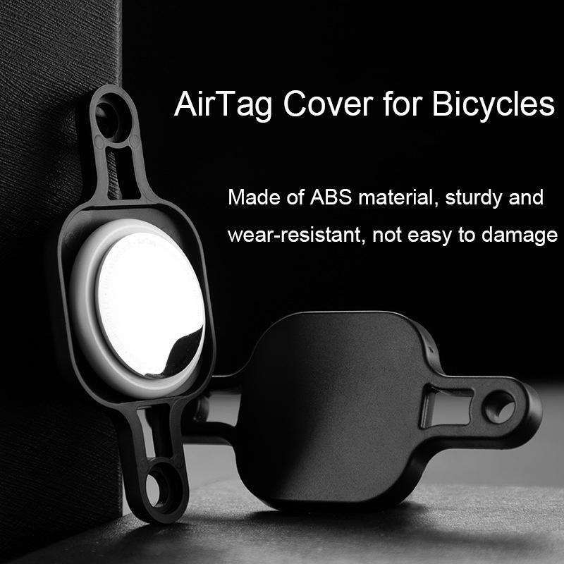 Bicycle Tracker Anti-Lost Cover for AirTag, Color: 4634 Red