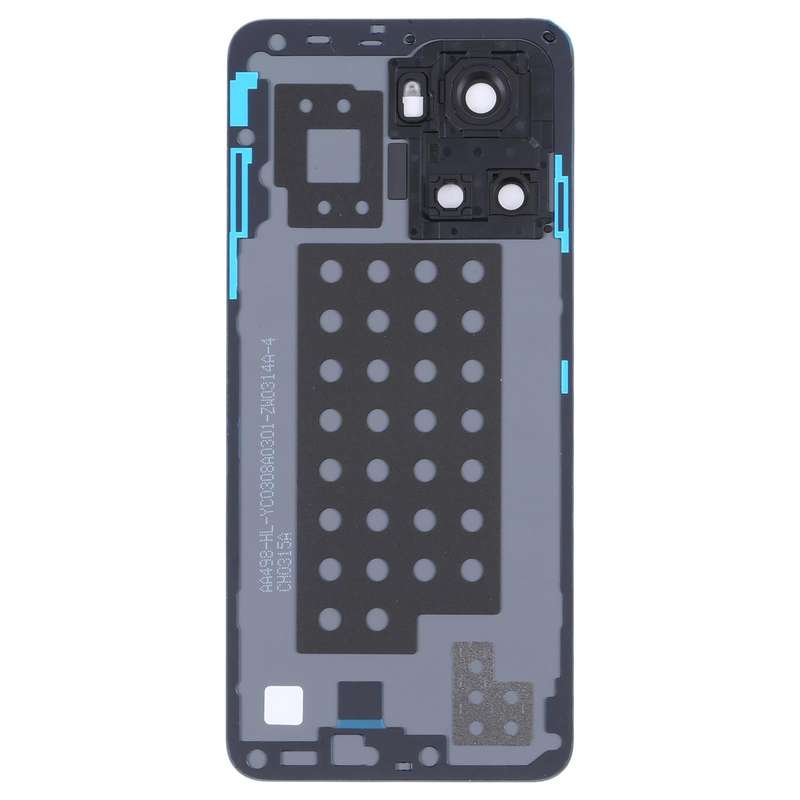 For OnePlus 10R/Ace Battery Back Cover with Camera Lens (Black)