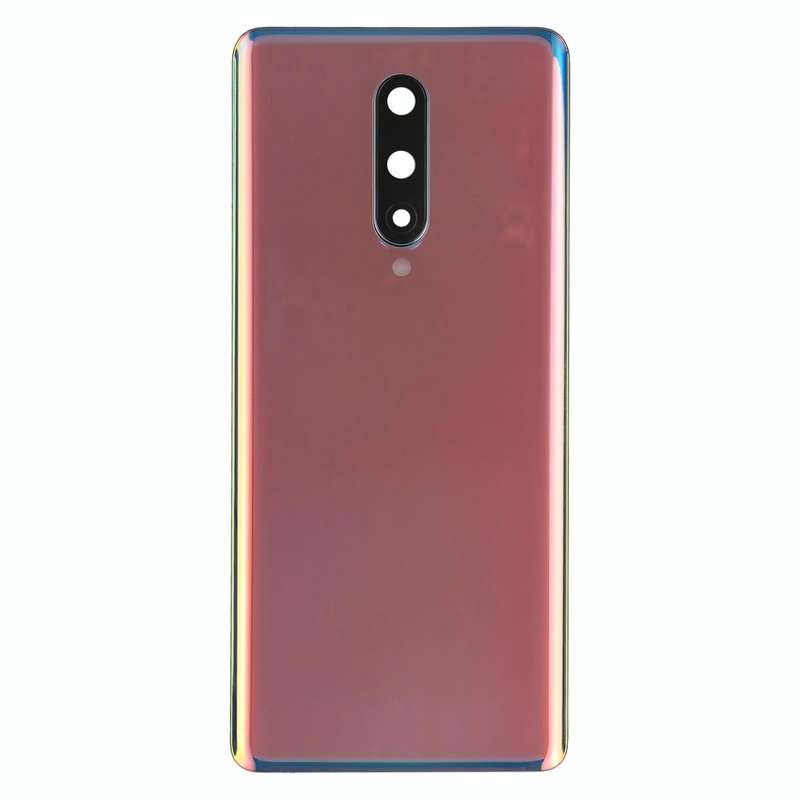 For OnePlus 8 Battery Back Cover with Camera Lens Cover (Silver)