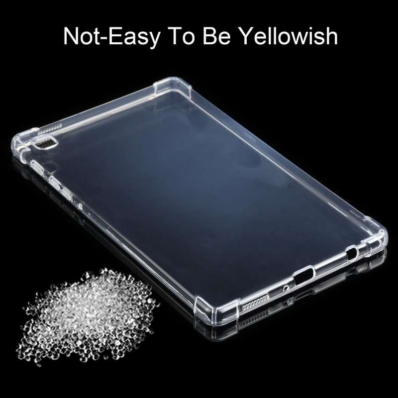 For Samsung Galaxy Tab A7 Lite T220/T225 3mm Four-corner Shockproof Transparent TPU Case(Transpar...