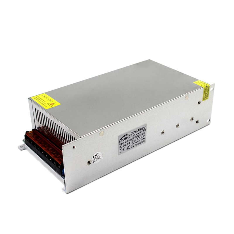 S-1000-12 DC12V 83.3A 1000W LED Light Bar Monitoring Security Display High-power Lamp Power Suppl...