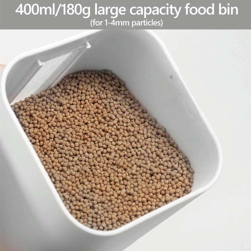 XINMA F-01 400ml Fish Tank Automatic Feeding Device Aquarium Intelligente Timing High-capacity Fi...