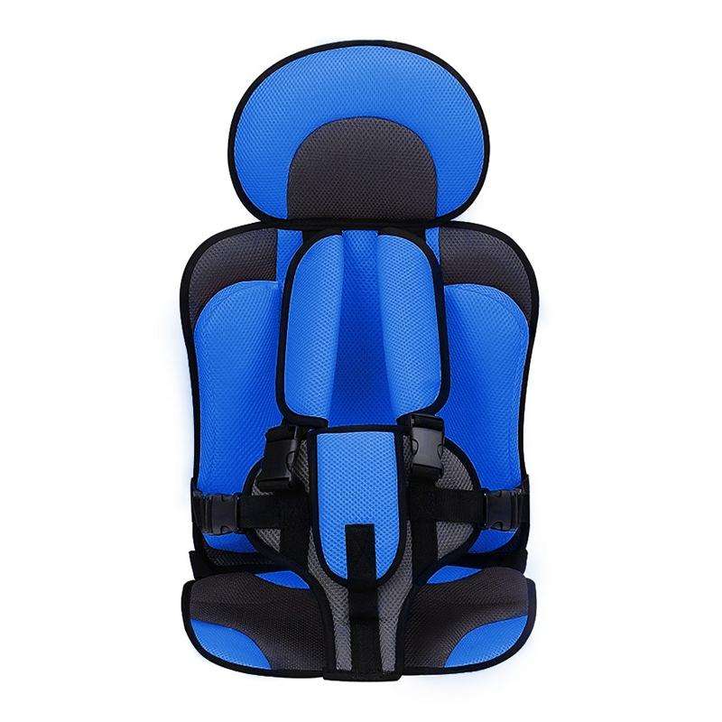 Car Portable Children Safety Seat, Size:50 x 33 x 21cm (For 0-5 Years Old)(Dark Blue + Black)