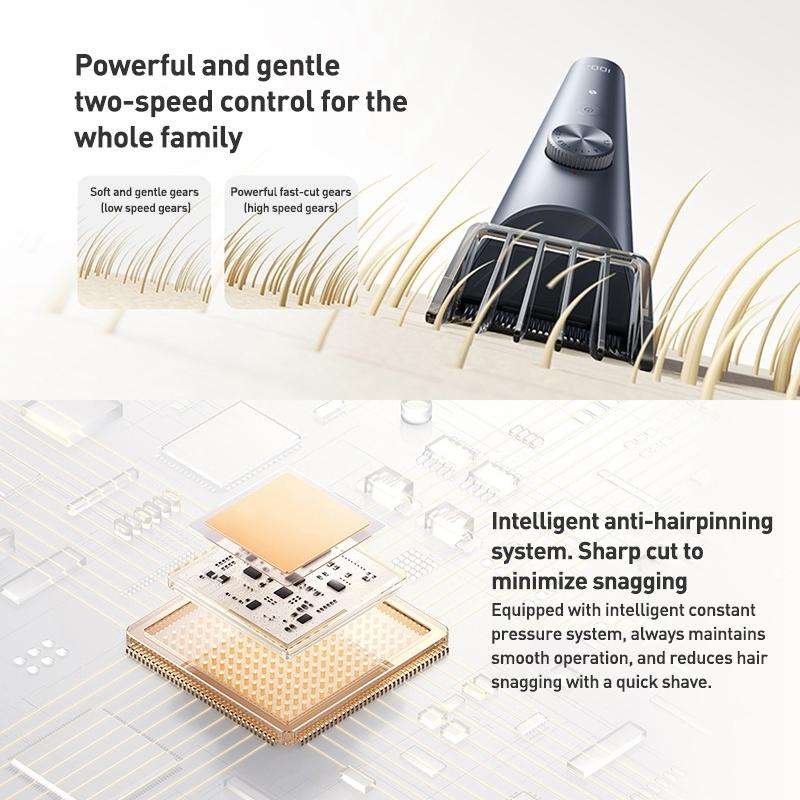 Original Xiaomi Mijia Hair Trimmer Clipper 2 Professional Clippers Titanium Alloy Blade Rechargea...