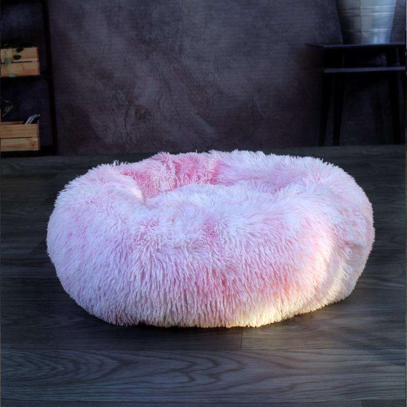 Plush Pet Bed Deep Sleep Pet Pad, Specification: 50cm(Purple)