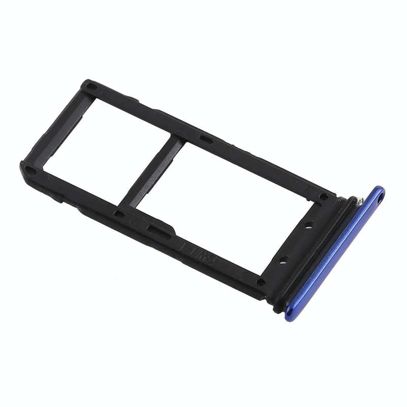 SIM Card Tray + Micro SD Card Tray for HTC U11 Life(Blue)
