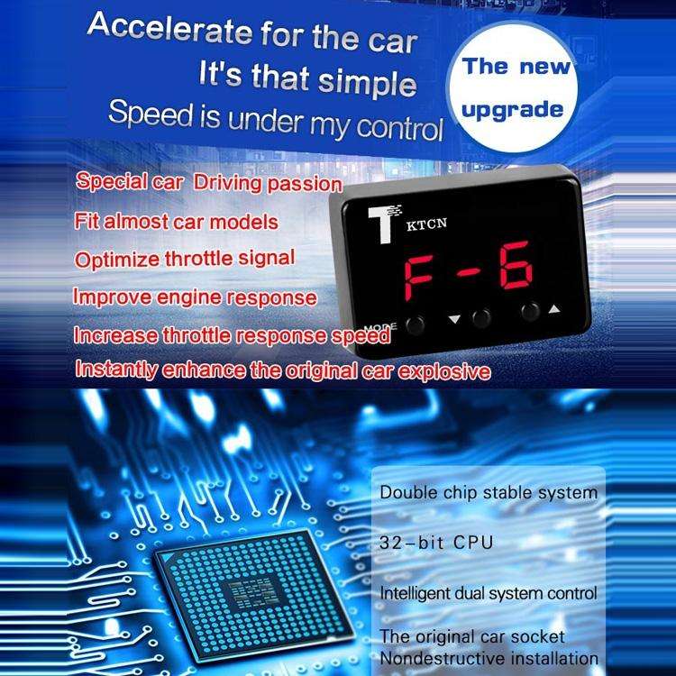 For Nissan Navara NP300 2015- Car Potent Booster Electronic Throttle Controller