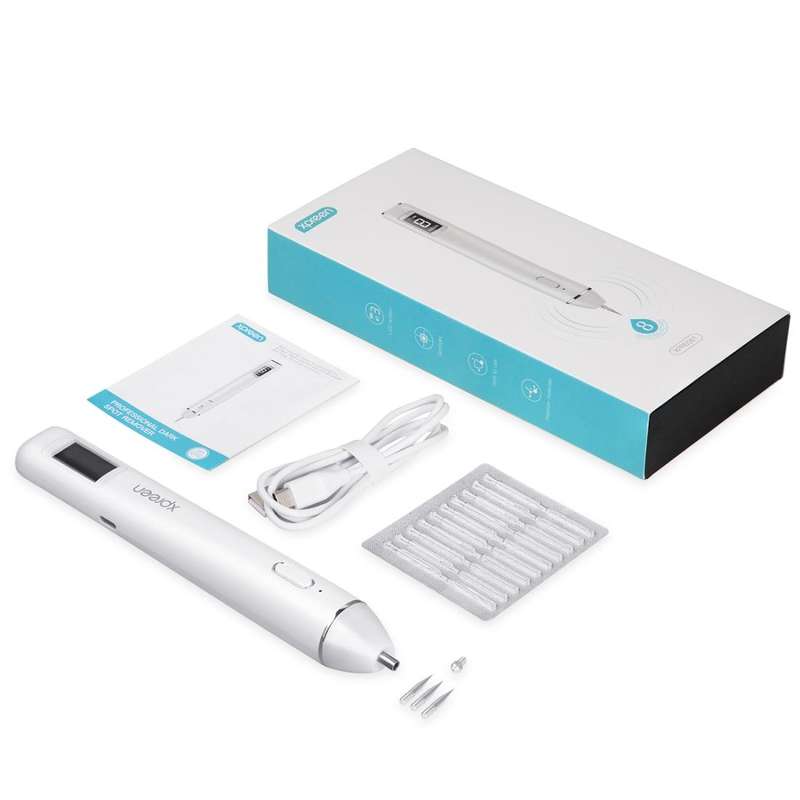 Xpreen XPRE061 Professional Dark Spot Remover Freckle Tattoo Chargeable Wart Mole Remover, with L...