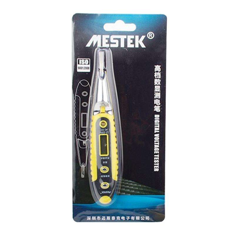Socket Wall AC Power Outlet Voltage Detector Sensor Tester Electric Test Pen LED Light Voltage In...