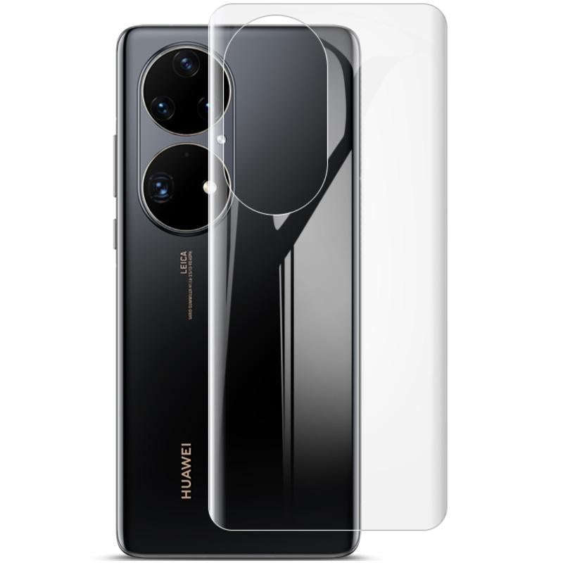 For Huawei P50 Pro 2 PCS IMAK 0.15mm Curved Full Screen Protector Hydrogel Film Back Protector