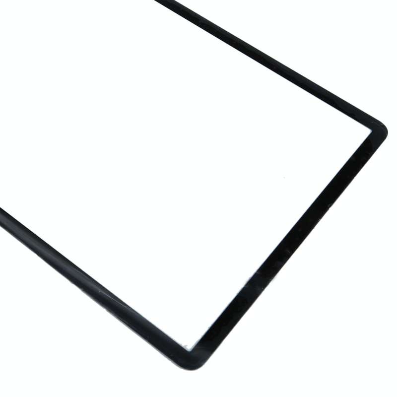 For Samsung Galaxy Tab S7+ SM-T970 Front Screen Outer Glass Lens (Black)