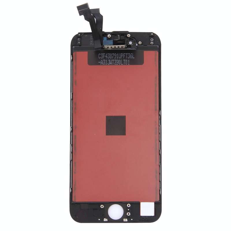 10 PCS TFT LCD Screen for iPhone 6 Digitizer Full Assembly with Frame (Black)