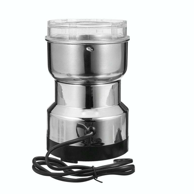 Multi-functional Coffee Grinder Stainless Electric Bean Grinder Herbal Medicine Grinding Machine,...