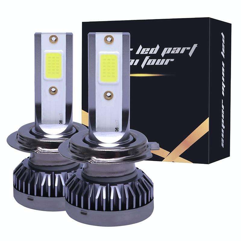 2 PCS H7 DC9-36V / 36W / 8000K / 6000LM IP68 Car / Motorcycle Mini COB LED Headlight Lamps / Fog ...